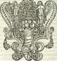 An illustration from O principe dos patriarcas S. Bento : primeiro[-segundo] tomo de sua vida (1683)