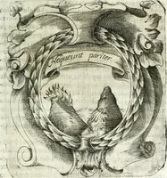 An illustration from O principe dos patriarcas S. Bento : primeiro[-segundo] tomo de sua vida (1683)