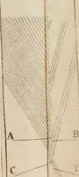 An illustration from Opticks : or, A treatise of the reflections, refractions, inflections and colours of light (1730)