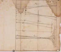 An illustration from Opticks : or, A treatise of the reflections, refractions, inflections and colours of light (1730)