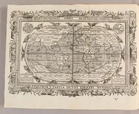 An illustration from Opusculum geographicum rarum, : totius eius negotii rationem, mira industria et breuitate complectens, iam recens ex diuersorum libris ac chartis, summa cura ac diligentia collectum & publicatum, (1590)