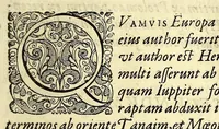 An illustration from Opusculum geographicum rarum, : totius eius negotii rationem, mira industria et breuitate complectens, iam recens ex diuersorum libris ac chartis, summa cura ac diligentia collectum & publicatum, (1590)