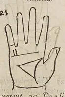 Picture 31 of 46 from Opus mathematicum octo libros complectens, : innumeris propemodum figuris idealibus manuum et physiognomiae, aliisque adornatum, quorum sex priores libri absolutissimae cheiromantiae theoricam, praxim, doctrinam, artem, & experientiam verissimam continent. Septimus physiognomiae dispositionem, hominʹumque omnium qualitates & complexiones. Octauus periaxiomata de faciebus signorum, & quid sol in vnaquaque domo existens, natis polliceatur. Remedia quoque omnium ægritudinum complectitur. Et naturalem astrologiam atq[ue] effectus lunae quoad diuersas ægritudines. Item isagogen astrologiæ iudiciariae, & totius diuinatricis artis encomia. Omnibus matheseos, cheiromantiae, philosophiae, & medicinæ studiosis vtiles ac necessarij. (1583), leaf 307