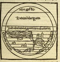 An illustration from Opus sphericum magistri Ioa[n]nis de Sacro busco natione angli figuris verissime exculptis et i[n]terp[re]tatione familiari ad co[m]moditatem desiderantiu[m] iucundissima artis astronomice callere principia pulcherrime et iterata recognitione illustratum (1505)