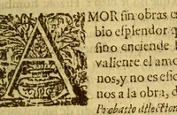 An illustration from Oracion panegyrica al glorioso apostol S[.] Bartholome patron del hospital real de pobres negros horros enfermos, viejos, è impedidos fundado en esta nobilissima Ciudad de los Reyes. : En occasion, que se estrenaron las salas, y claustro con las demas oficinas, que por ruyna del formidable temblor del año passado de 87. reedificò el sargento mayor Manuel Fernandez Davila, consul mas antiguo del Tribunal del Comercio, administrador general, que fue del Escurial de S. Lorenço el Real, y mayordomo actual de dicho hospital. Dixola. El Doc. D. Francisco Vargas Machuca presbitero cathedratico del methodo de Galeno en la Real Vniuersidad de S. Marcos, medico de el excelentissimo, è illustrissimo señor doctor D. Melchor de Liñan y Cisneros, arçobispo de esta ciudad, virrey que fue de estos reynos, y de el Tribunal del S. Oficio, y del Real Hospital de S. Bartholome. (1694)