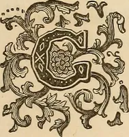 An illustration from Oracles from the poets: a fanciful diversion for the drawing room (1845)