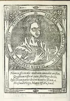 An illustration from Oraculos delas doçe sibilas, profetisas de Christo n[uest]ro Señor entre los gentiles (1621)