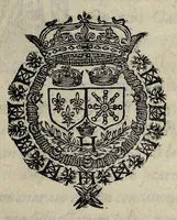 An illustration from Oratio ... habita Florentiae, in aede Divi Laurentii, in funere Henrici IIII. Galliarum et Navarrae Regis. (1610)