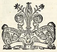 An illustration from Oratio, habita Romæ in funere Karoli IX, Gallorum regis. (1574)