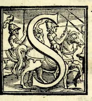 An illustration from Oratio Ioannisbaptistae Adrianii habita in fvnere Cosmi Medicis magni Etruriae ducis (1574)