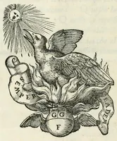 An illustration from Oratione di m. Alberto Lollio ferrarese, nella morte del gentilissimo giouane m. Bartolomeo Ferrino .. (1547)