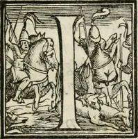 An illustration from Oratione di m. Piero Vettori in lode di Massimiliano ij. imperadore, morto : recitata nella chiesa di San Lorenzo, il di xij. di nouembre, M D LXXVI (1576)