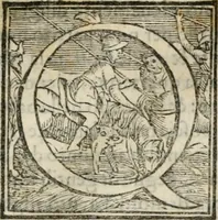 An illustration from Oratione di m. Piero Vettori in lode di Massimiliano ij. imperadore, morto : recitata nella chiesa di San Lorenzo, il di xij. di nouembre, M D LXXVI (1576)