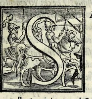 An illustration from Oratione fvnerale di M. Pietro Angelio da Barga, fatta nelle esseqvie del sereniss. Cosimo de Medici, gran duca di Toscana : recitata nel duomo di Pisa il di xiiij giugno MDLXXIIII e tradotta in lingva fiorentina (1574)
