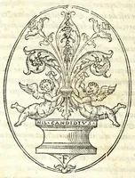An illustration from Oratione fvnerale di M. Pietro Angelio da Barga, fatta nelle esseqvie del sereniss. Cosimo de Medici, gran duca di Toscana : recitata nel duomo di Pisa il di xiiij giugno MDLXXIIII e tradotta in lingva fiorentina (1574)