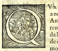 An illustration from Oratione fvnerale di M. Pietro Angelio da Barga, fatta nelle esseqvie del sereniss. Cosimo de Medici, gran duca di Toscana : recitata nel duomo di Pisa il di xiiij giugno MDLXXIIII e tradotta in lingva fiorentina (1574)
