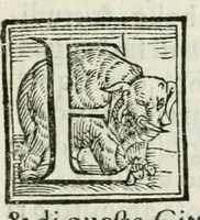 An illustration from Oratione fvnerale (1598)