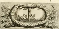 An illustration from Oratione fvnerale nelle solenni eseqvie di Alfonso IV. dvca di Modona e Reggio etc., à 16. di luglio l'anno MDCLXII. defunto : celebrate à 12. di giugno MDCLXIII. dall'Altezze serenisime di madama Lavra Sva consorte e del serenissimo dvca Francesco II. Svo figlio (1663)