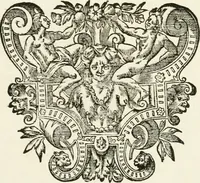 An illustration from Oratione fvnerale nelle solenni eseqvie di Alfonso IV. dvca di Modona e Reggio etc., à 16. di luglio l'anno MDCLXII. defunto : celebrate à 12. di giugno MDCLXIII. dall'Altezze serenisime di madama Lavra Sva consorte e del serenissimo dvca Francesco II. Svo figlio (1663)