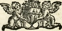 An illustration from Oratione fvnerale nelle solenni eseqvie di Alfonso IV. dvca di Modona e Reggio etc., à 16. di luglio l'anno MDCLXII. defunto : celebrate à 12. di giugno MDCLXIII. dall'Altezze serenisime di madama Lavra Sva consorte e del serenissimo dvca Francesco II. Svo figlio (1663)
