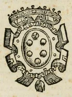 An illustration from Oratione, o vero Discorso di M. Giovan Maria Tarsia, fatto nell'esseqvie del divino Michelagnolo Bvonarroti : con alcuni sonetti, e prose latine e volgari di diuersi, circa il disparere occorso tra gli scultori, e pittori (1564)
