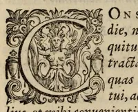 An illustration from Orationes, XXIII earum index statim post praesationem continetur : eiusdem interpretatio quincti libri Ethicorum Aristotelis ad Nicomachum : eiusdem hymni sacri & alia quaedam poematia (1575)