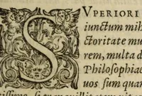 An illustration from Orationes, XXIII earum index statim post praesationem continetur : eiusdem interpretatio quincti libri Ethicorum Aristotelis ad Nicomachum : eiusdem hymni sacri & alia quaedam poematia (1575)