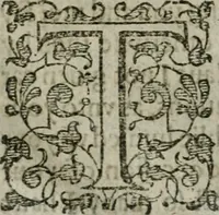 An illustration from The orator: handling a hundred seuerall discourses, in forme of declamations: some of the arguments being drawne from Titus Liuius and other ancient writers, the rest of the authors owne inuention: part of which are of matters happened in our age (1596)