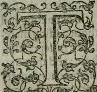 An illustration from The orator: handling a hundred seuerall discourses, in forme of declamations: some of the arguments being drawne from Titus Liuius and other ancient writers, the rest of the authors owne inuention: part of which are of matters happened in our age (1596)