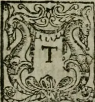 An illustration from The orator: handling a hundred seuerall discourses, in forme of declamations: some of the arguments being drawne from Titus Liuius and other ancient writers, the rest of the authors owne inuention: part of which are of matters happened in our age (1596)