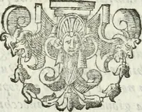 An illustration from Orazione del s.r Alessandro Gvarini, accademico intrepido, detto il Macerato : fatta in lode di D. Alderano Cybo, marchese di Carrara e recitata publicamente nell'Accademia (1609)