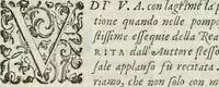 An illustration from Orazione funerale nell'esequie di madama sereniss. Margherita Gonzaga d'Este, duchessa di Ferrara (1618)