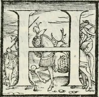 An illustration from Orazione fvnerale di Benedetto Betti : da lui publicamente recitata nelle esequie del sereniss. Cosimo Medici gran duca di Toscana : celebrate il dì 13. de giugnio 1574. nella Compagnia di S. Giouanni Vangelista : con la descrizione dell'apparato messa nel fine (1574)