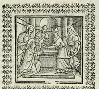 An illustration from Orazione fvnerale (1589)