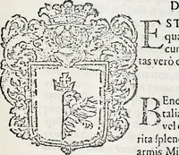 An illustration from Orbis Polonvs, splendoribus caeli: Triumphis mundi: pulchritudine animantium: decore aquatilium: naturae excellentia reptilium, condecoratvs. In qvo antiqva Sarmatarvm gentilitia, pervetvstae nobilitatis polonae insignia, vetera & noua indigenatus meritorum praemia & arma, specificantur & relucent. Nunc primum, vt Latinitati consecratus, ita claritate & veritate perspicuus (1641)