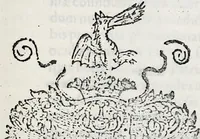 An illustration from Orbis Polonvs, splendoribus caeli: Triumphis mundi: pulchritudine animantium: decore aquatilium: naturae excellentia reptilium, condecoratvs. In qvo antiqva Sarmatarvm gentilitia, pervetvstae nobilitatis polonae insignia, vetera & noua indigenatus meritorum praemia & arma, specificantur & relucent. Nunc primum, vt Latinitati consecratus, ita claritate & veritate perspicuus (1641)