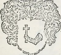 An illustration from Orbis Polonvs, splendoribus caeli: Triumphis mundi: pulchritudine animantium: decore aquatilium: naturae excellentia reptilium, condecoratvs. In qvo antiqva Sarmatarvm gentilitia, pervetvstae nobilitatis polonae insignia, vetera & noua indigenatus meritorum praemia & arma, specificantur & relucent. Nunc primum, vt Latinitati consecratus, ita claritate & veritate perspicuus (1641)
