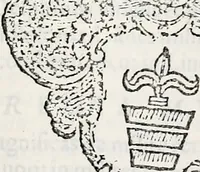 An illustration from Orbis Polonvs, splendoribus caeli: Triumphis mundi: pulchritudine animantium: decore aquatilium: naturae excellentia reptilium, condecoratvs. In qvo antiqva Sarmatarvm gentilitia, pervetvstae nobilitatis polonae insignia, vetera & noua indigenatus meritorum praemia & arma, specificantur & relucent. Nunc primum, vt Latinitati consecratus, ita claritate & veritate perspicuus (1641)