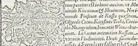 An illustration from Orbis Polonvs, splendoribus caeli: Triumphis mundi: pulchritudine animantium: decore aquatilium: naturae excellentia reptilium, condecoratvs. In qvo antiqva Sarmatarvm gentilitia, pervetvstae nobilitatis polonae insignia, vetera & noua indigenatus meritorum praemia & arma, specificantur & relucent. Nunc primum, vt Latinitati consecratus, ita claritate & veritate perspicuus (1641)