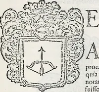 An illustration from Orbis Polonvs, splendoribus caeli: Triumphis mundi: pulchritudine animantium: decore aquatilium: naturae excellentia reptilium, condecoratvs. In qvo antiqva Sarmatarvm gentilitia, pervetvstae nobilitatis polonae insignia, vetera & noua indigenatus meritorum praemia & arma, specificantur & relucent. Nunc primum, vt Latinitati consecratus, ita claritate & veritate perspicuus (1641)