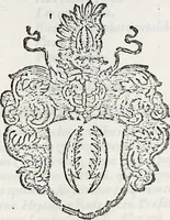An illustration from Orbis Polonvs, splendoribus caeli: Triumphis mundi: pulchritudine animantium: decore aquatilium: naturae excellentia reptilium, condecoratvs. In qvo antiqva Sarmatarvm gentilitia, pervetvstae nobilitatis polonae insignia, vetera & noua indigenatus meritorum praemia & arma, specificantur & relucent. Nunc primum, vt Latinitati consecratus, ita claritate & veritate perspicuus (1641)