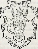 An illustration from Orbis Polonvs, splendoribus caeli: Triumphis mundi: pulchritudine animantium: decore aquatilium: naturae excellentia reptilium, condecoratvs. In qvo antiqva Sarmatarvm gentilitia, pervetvstae nobilitatis polonae insignia, vetera & noua indigenatus meritorum praemia & arma, specificantur & relucent. Nunc primum, vt Latinitati consecratus, ita claritate & veritate perspicuus (1641)