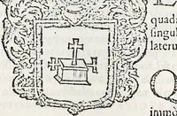 An illustration from Orbis Polonvs, splendoribus caeli: Triumphis mundi: pulchritudine animantium: decore aquatilium: naturae excellentia reptilium, condecoratvs. In qvo antiqva Sarmatarvm gentilitia, pervetvstae nobilitatis polonae insignia, vetera & noua indigenatus meritorum praemia & arma, specificantur & relucent. Nunc primum, vt Latinitati consecratus, ita claritate & veritate perspicuus (1641)