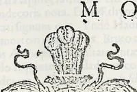 An illustration from Orbis Polonvs, splendoribus caeli: Triumphis mundi: pulchritudine animantium: decore aquatilium: naturae excellentia reptilium, condecoratvs. In qvo antiqva Sarmatarvm gentilitia, pervetvstae nobilitatis polonae insignia, vetera & noua indigenatus meritorum praemia & arma, specificantur & relucent. Nunc primum, vt Latinitati consecratus, ita claritate & veritate perspicuus (1641)