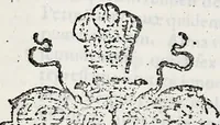 An illustration from Orbis Polonvs, splendoribus caeli: Triumphis mundi: pulchritudine animantium: decore aquatilium: naturae excellentia reptilium, condecoratvs. In qvo antiqva Sarmatarvm gentilitia, pervetvstae nobilitatis polonae insignia, vetera & noua indigenatus meritorum praemia & arma, specificantur & relucent. Nunc primum, vt Latinitati consecratus, ita claritate & veritate perspicuus (1641)
