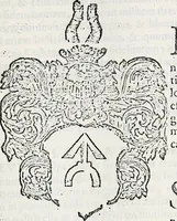 An illustration from Orbis Polonvs, splendoribus caeli: Triumphis mundi: pulchritudine animantium: decore aquatilium: naturae excellentia reptilium, condecoratvs. In qvo antiqva Sarmatarvm gentilitia, pervetvstae nobilitatis polonae insignia, vetera & noua indigenatus meritorum praemia & arma, specificantur & relucent. Nunc primum, vt Latinitati consecratus, ita claritate & veritate perspicuus (1641)