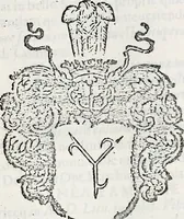 An illustration from Orbis Polonvs, splendoribus caeli: Triumphis mundi: pulchritudine animantium: decore aquatilium: naturae excellentia reptilium, condecoratvs. In qvo antiqva Sarmatarvm gentilitia, pervetvstae nobilitatis polonae insignia, vetera & noua indigenatus meritorum praemia & arma, specificantur & relucent. Nunc primum, vt Latinitati consecratus, ita claritate & veritate perspicuus (1641)
