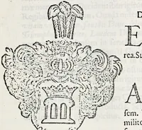 An illustration from Orbis Polonvs, splendoribus caeli: Triumphis mundi: pulchritudine animantium: decore aquatilium: naturae excellentia reptilium, condecoratvs. In qvo antiqva Sarmatarvm gentilitia, pervetvstae nobilitatis polonae insignia, vetera & noua indigenatus meritorum praemia & arma, specificantur & relucent. Nunc primum, vt Latinitati consecratus, ita claritate & veritate perspicuus (1641)