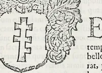 An illustration from Orbis Polonvs, splendoribus caeli: Triumphis mundi: pulchritudine animantium: decore aquatilium: naturae excellentia reptilium, condecoratvs. In qvo antiqva Sarmatarvm gentilitia, pervetvstae nobilitatis polonae insignia, vetera & noua indigenatus meritorum praemia & arma, specificantur & relucent. Nunc primum, vt Latinitati consecratus, ita claritate & veritate perspicuus (1641)