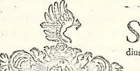 An illustration from Orbis Polonvs, splendoribus caeli: Triumphis mundi: pulchritudine animantium: decore aquatilium: naturae excellentia reptilium, condecoratvs. In qvo antiqva Sarmatarvm gentilitia, pervetvstae nobilitatis polonae insignia, vetera & noua indigenatus meritorum praemia & arma, specificantur & relucent. Nunc primum, vt Latinitati consecratus, ita claritate & veritate perspicuus (1641)